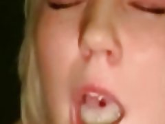 Amateur, Blonde, Facial, Blowjob